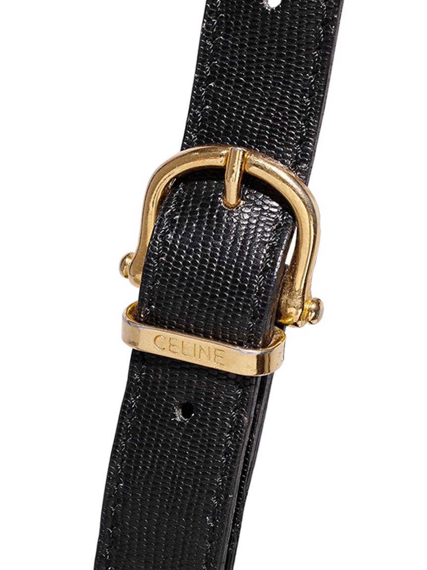 CELINE ロゴレザーサークルショルダー(ヴィンテージバッグ