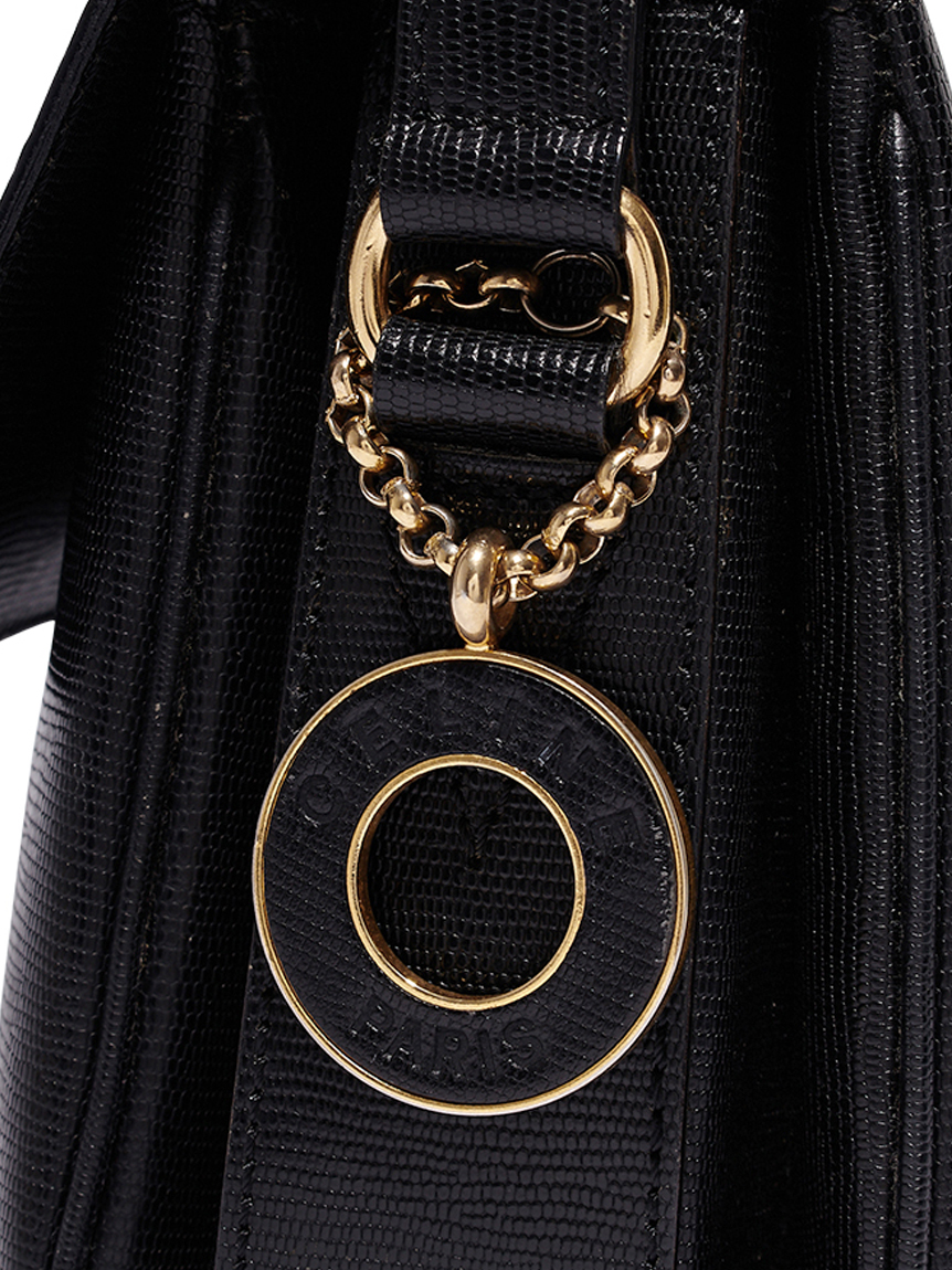 CELINE ロゴレザーサークルショルダー(ヴィンテージバッグ