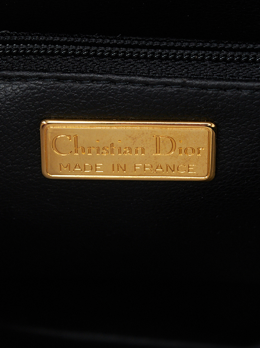 Christian Dior CDロゴフラップショルダー(ヴィンテージバッグ 