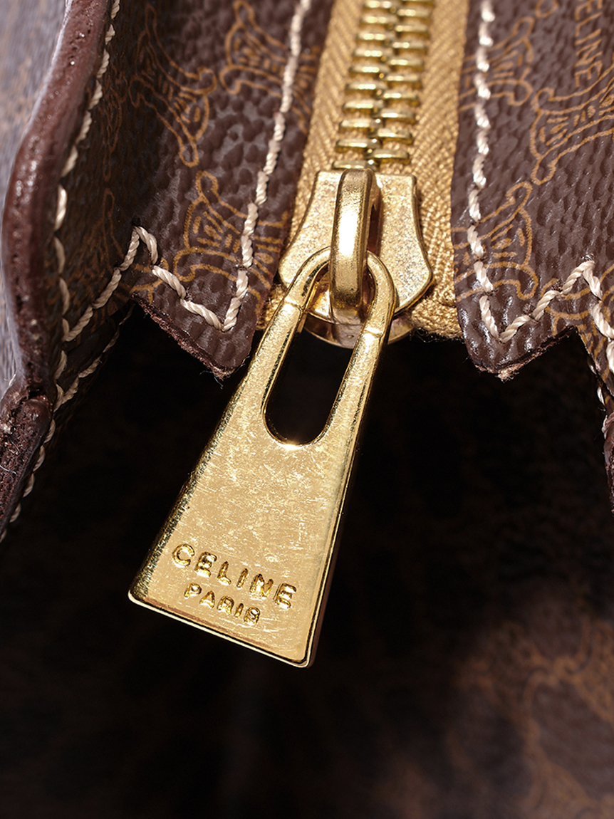 CELINE マカダムモノグラムトート(ヴィンテージバッグ)｜ヴィンテージ