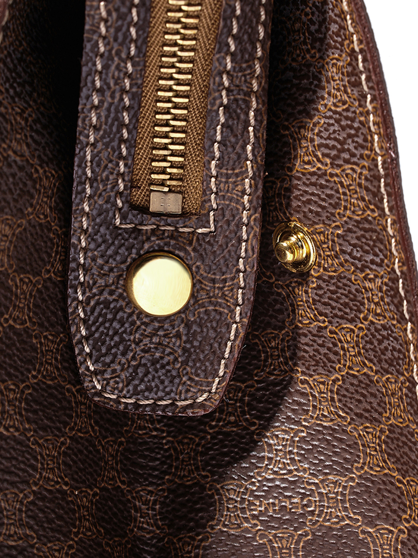 CELINE マカダムモノグラムトート(ヴィンテージバッグ)｜ヴィンテージ