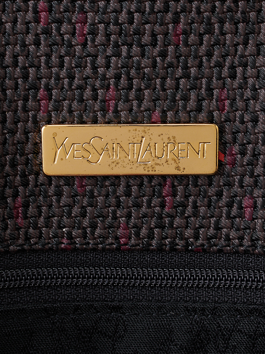 YSL カサンドラロゴPVCショルダー(ヴィンテージバッグ)｜ヴィンテージ