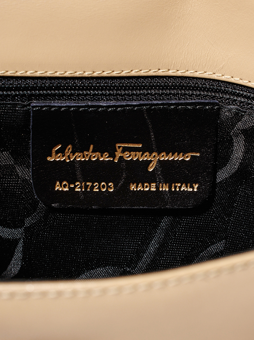 Salvatore Ferragamo パーティーバッグ ダークブラウン Salvatore Ferragamo | THE GOLD ショッピング