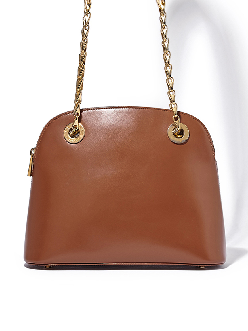 CELINE カーフチェーンコンビショルダー(ヴィンテージバッグ