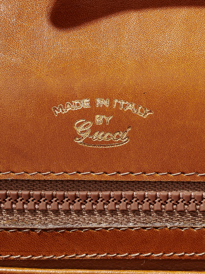 GUCCI GGシェリーラインロゴフラップショルダー(ヴィンテージ