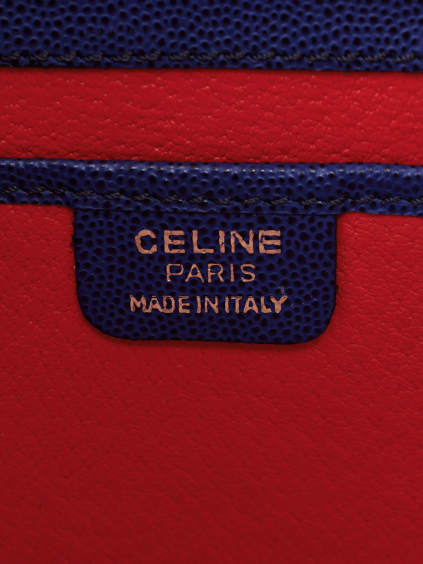 美品‼️CELINE ショルダーバッグ ロゴリング ZIPショルダー