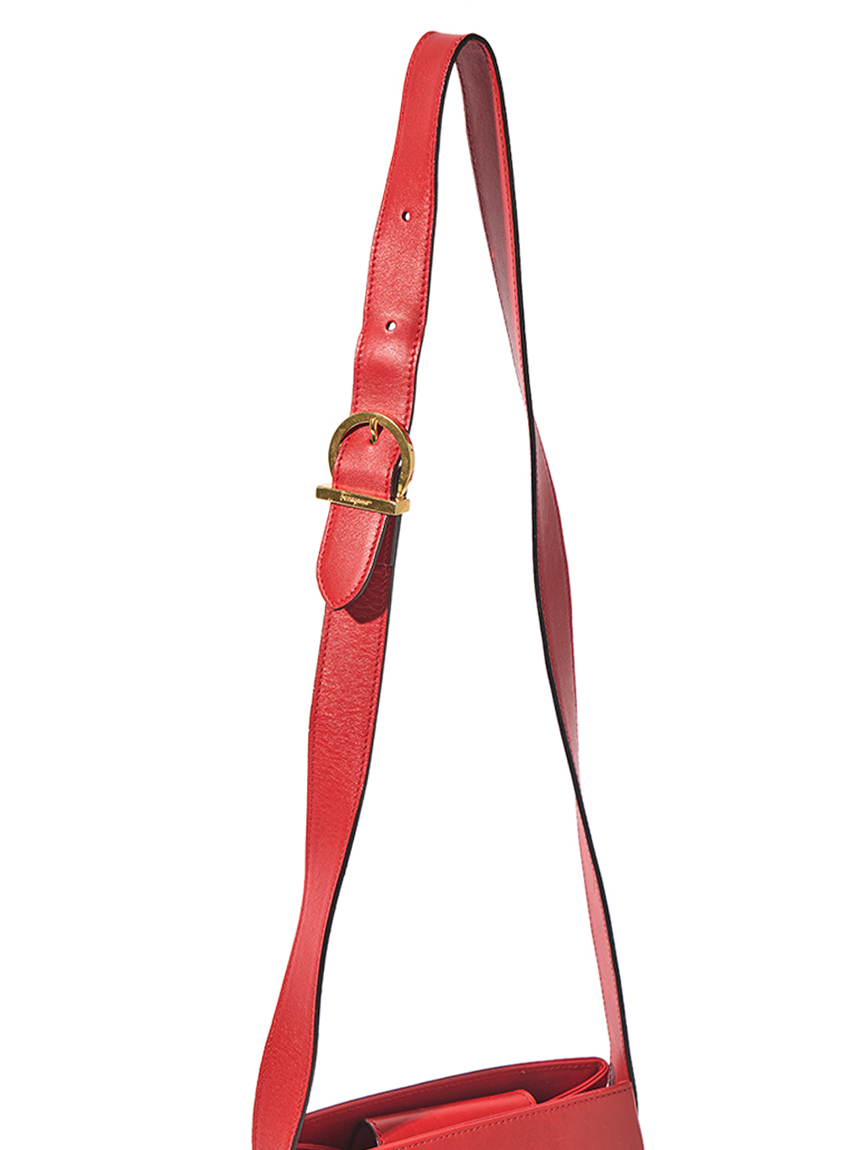 Salvatore Ferragamo ガンチーニ巾着ショルダー(ヴィンテージバッグ