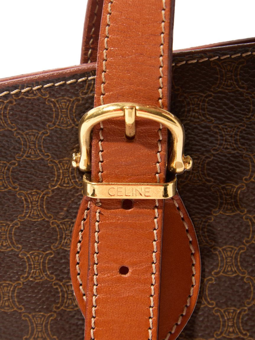 CELINE マカダムモノグラムトート(ヴィンテージバッグ)｜ヴィンテージ