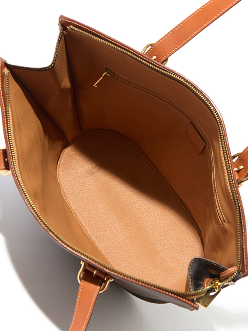 CELINE マカダムモノグラムトート(ヴィンテージバッグ)｜ヴィンテージ