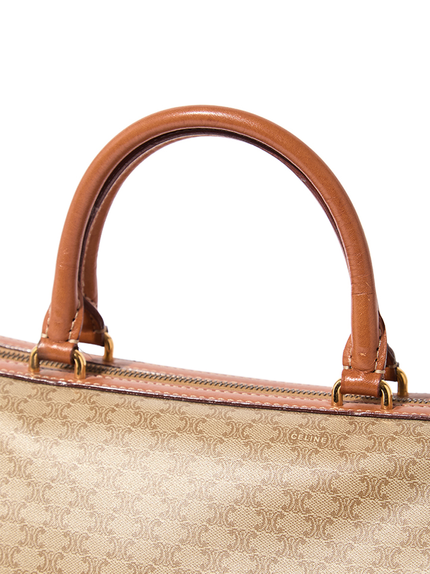 CELINE マカダムモノグラム2wayドクターズボストン ミディアム