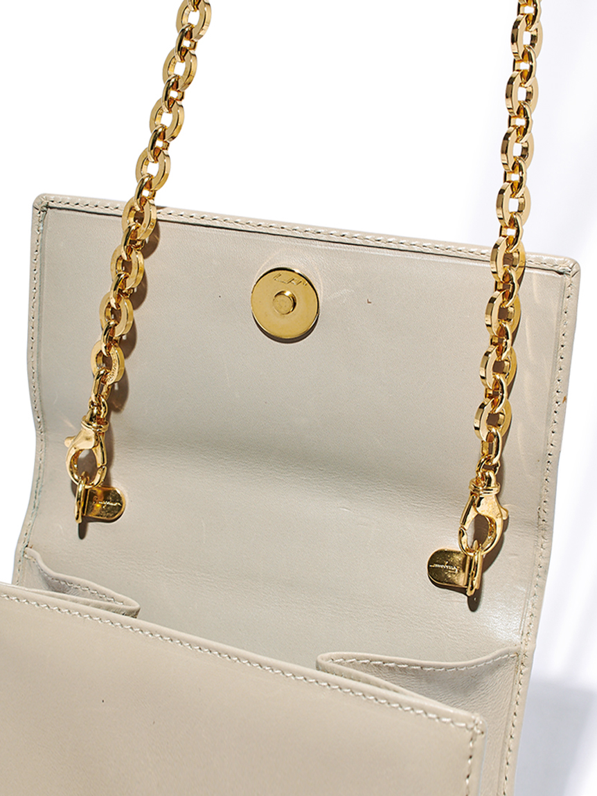 Salvatore Ferragamo ヴァラカーフチェーンショルダー(ヴィンテージ