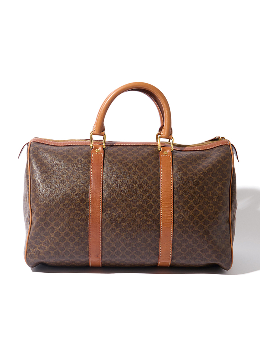 CELINE マカダムモノグラムボストン ミディアムサイズ(ヴィンテージ