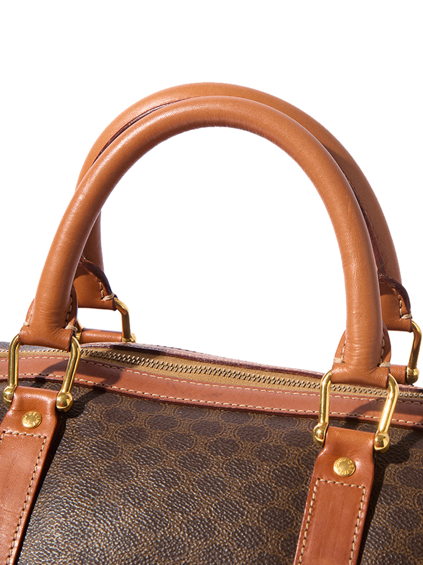 CELINE マカダムモノグラムボストン ミディアムサイズ(ヴィンテージ