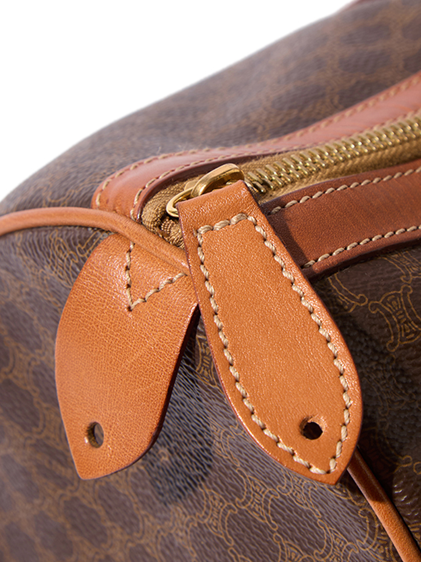 CELINE マカダムモノグラムボストン ミディアムサイズ(ヴィンテージ