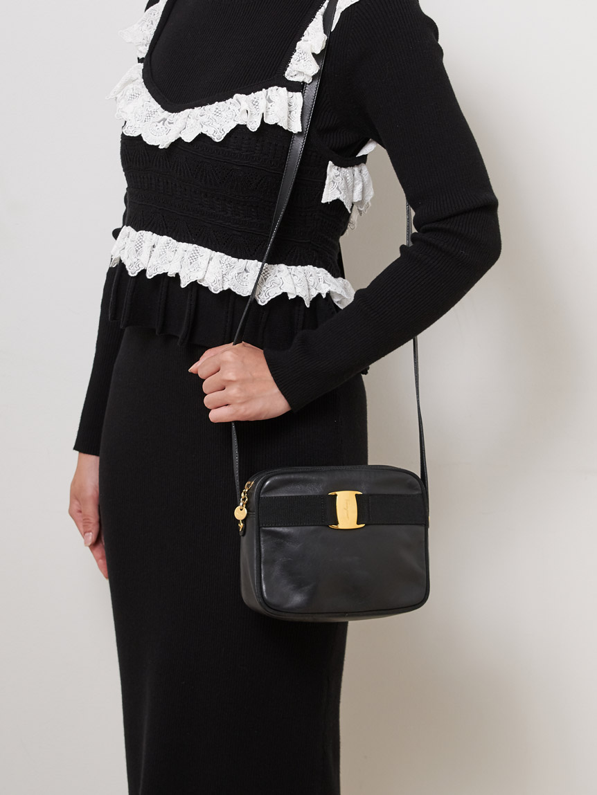 Salvatore Ferragamoヴァラカーフショルダー(ヴィンテージバッグ