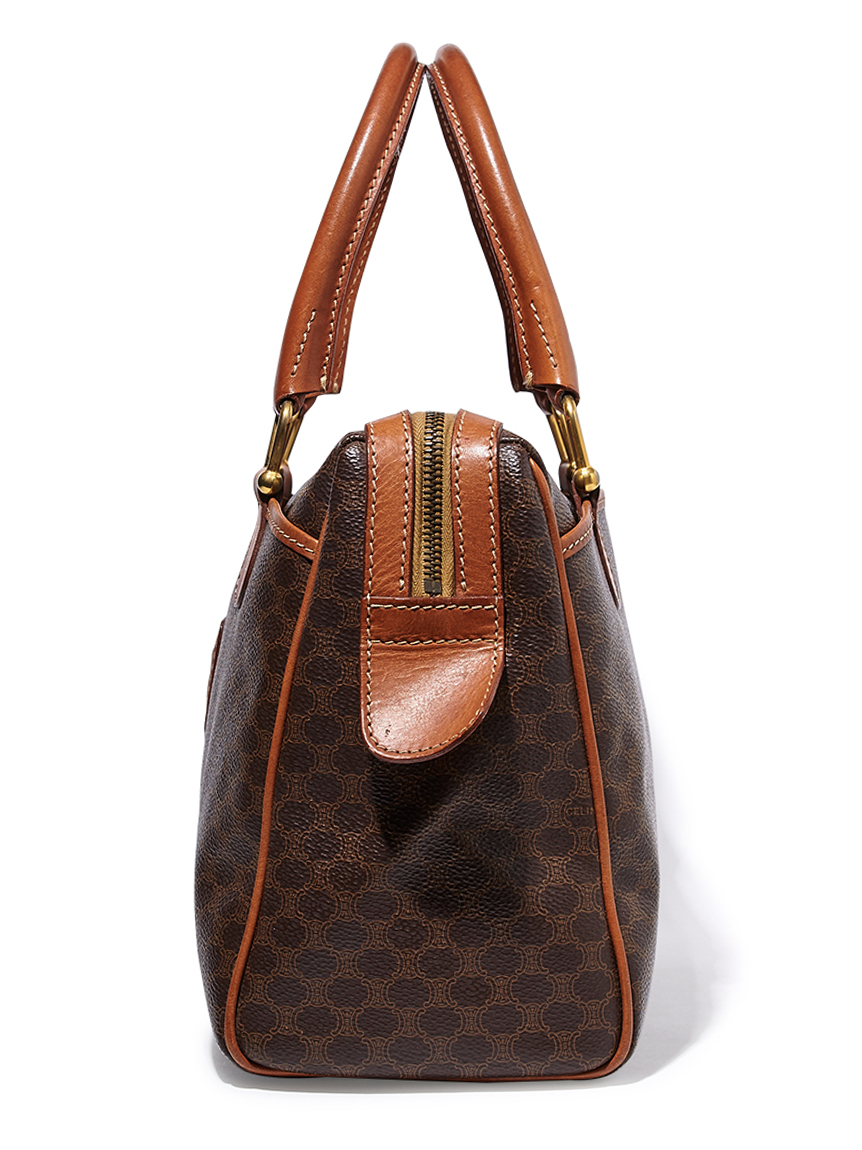 CELINE マカダムモノグラム2wayドクターズボストン ミディアム