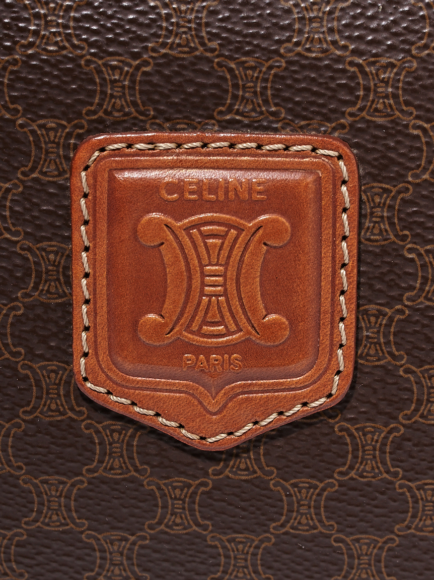 CELINE マカダムモノグラムボストン(ヴィンテージバッグ