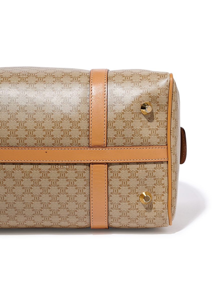 【値下げ】CELINE　マカダムモノグラムボストン CELINE マカダムボストンバッグ
