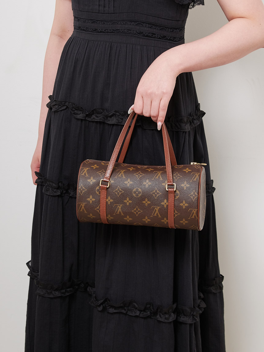 Louis Vuitton モノグラムパピヨン PMサイズ(ヴィンテージバッグ