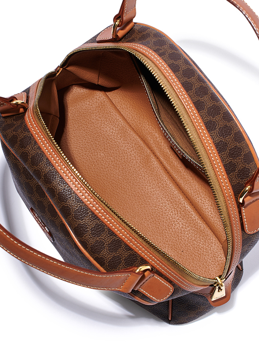 CELINE マカダムモノグラムハンドバッグ(ヴィンテージバッグ