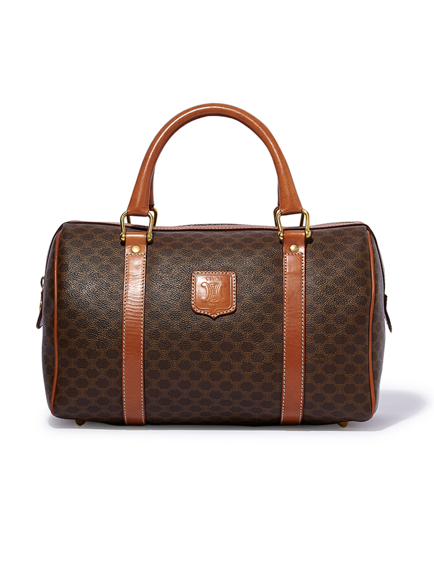CELINE マカダムモノグラムボストン ミディアム CELINE マカダムモノグラム2wayドクターズボストン ミディアム