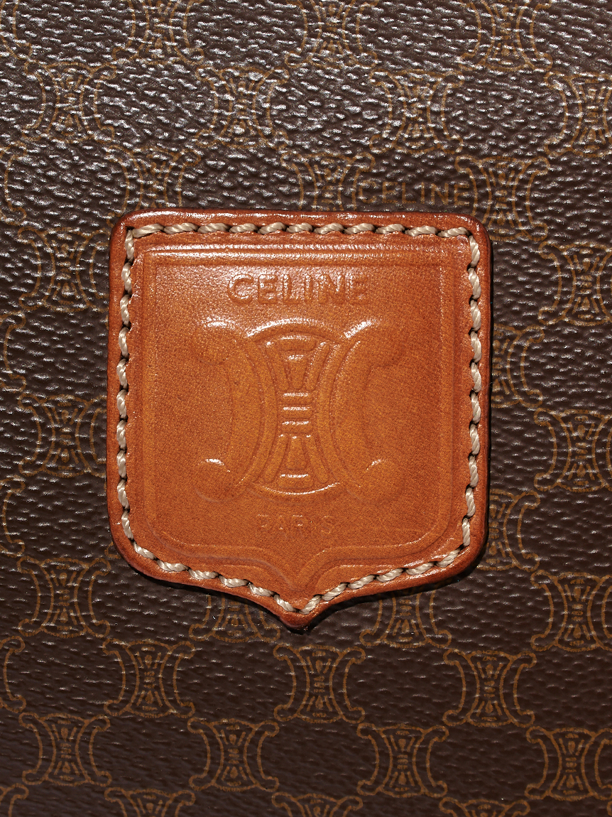 CELINE マカダムモノグラムボストン ミディアムサイズ