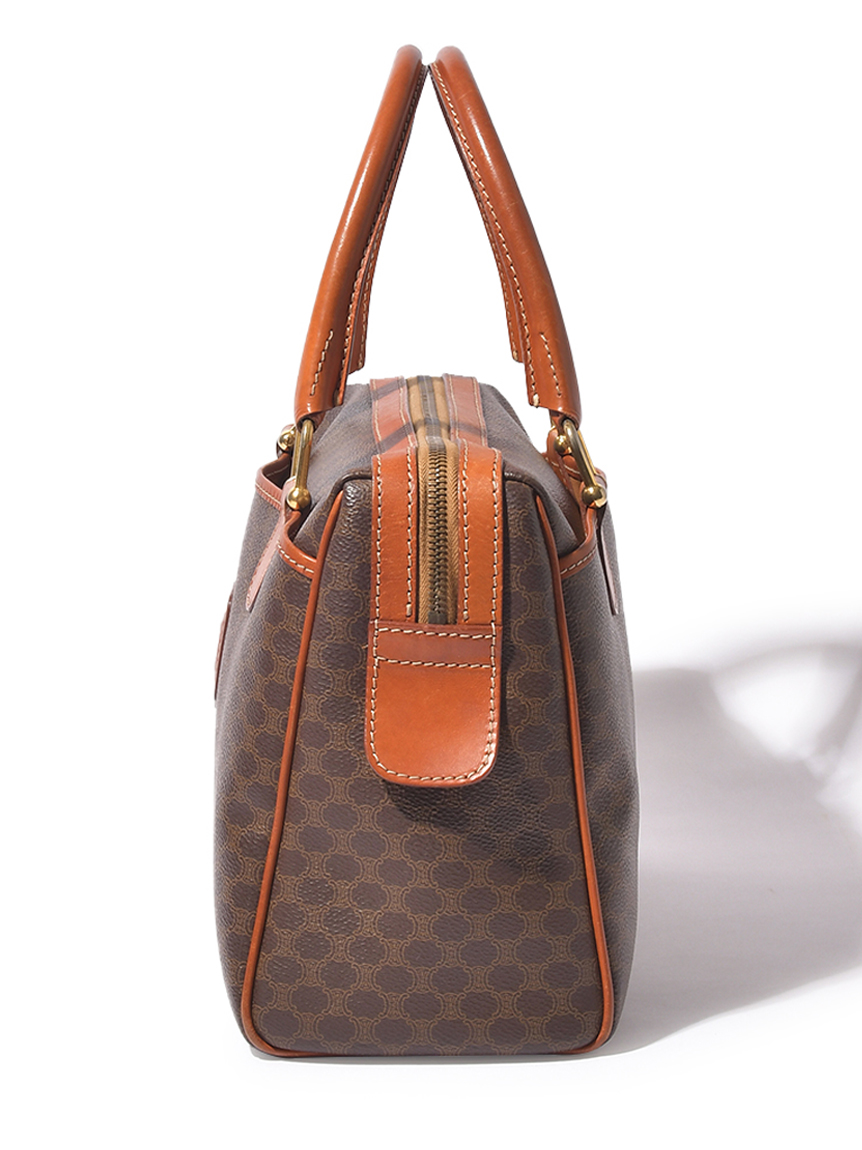 CELINE マカダムモノグラムボストン ミディアムサイズ(ヴィンテージ