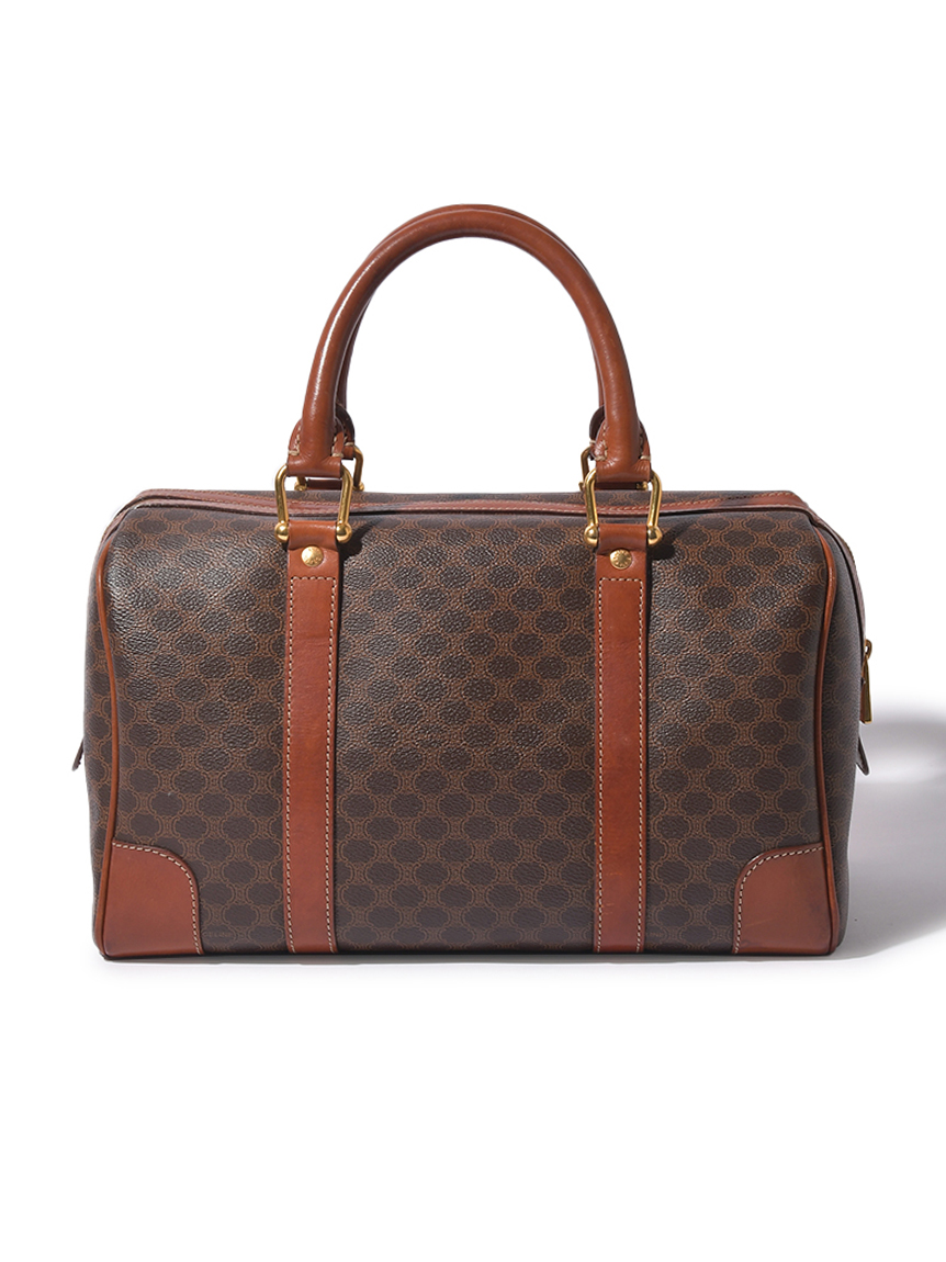 CELINE マカダムモノグラムボストン ミディアムサイズ(ヴィンテージ