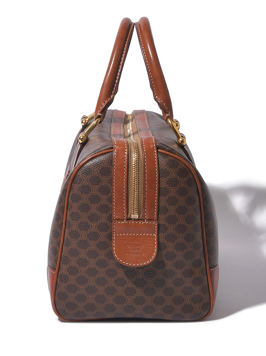 CELINE マカダムモノグラムボストン ミディアムサイズ(ヴィンテージ