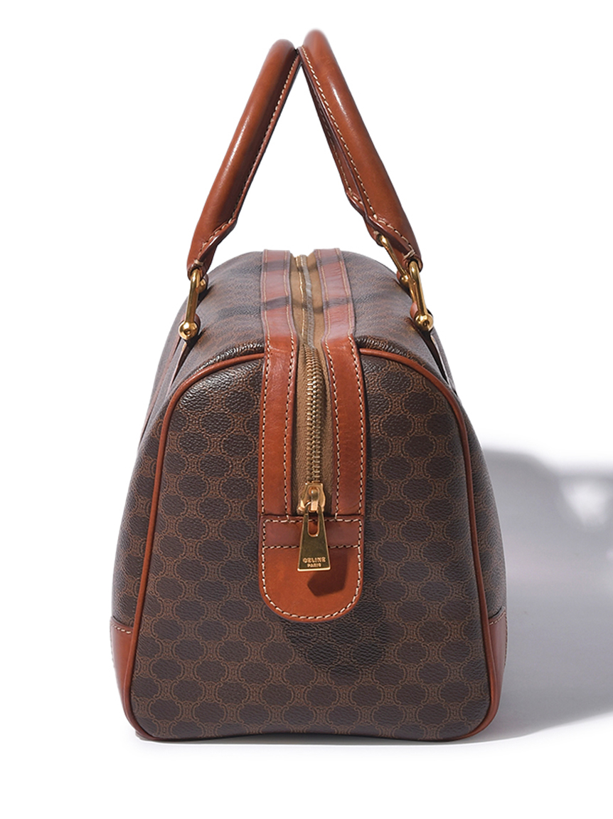 CELINE マカダムモノグラムボストン ミディアムサイズ(ヴィンテージ