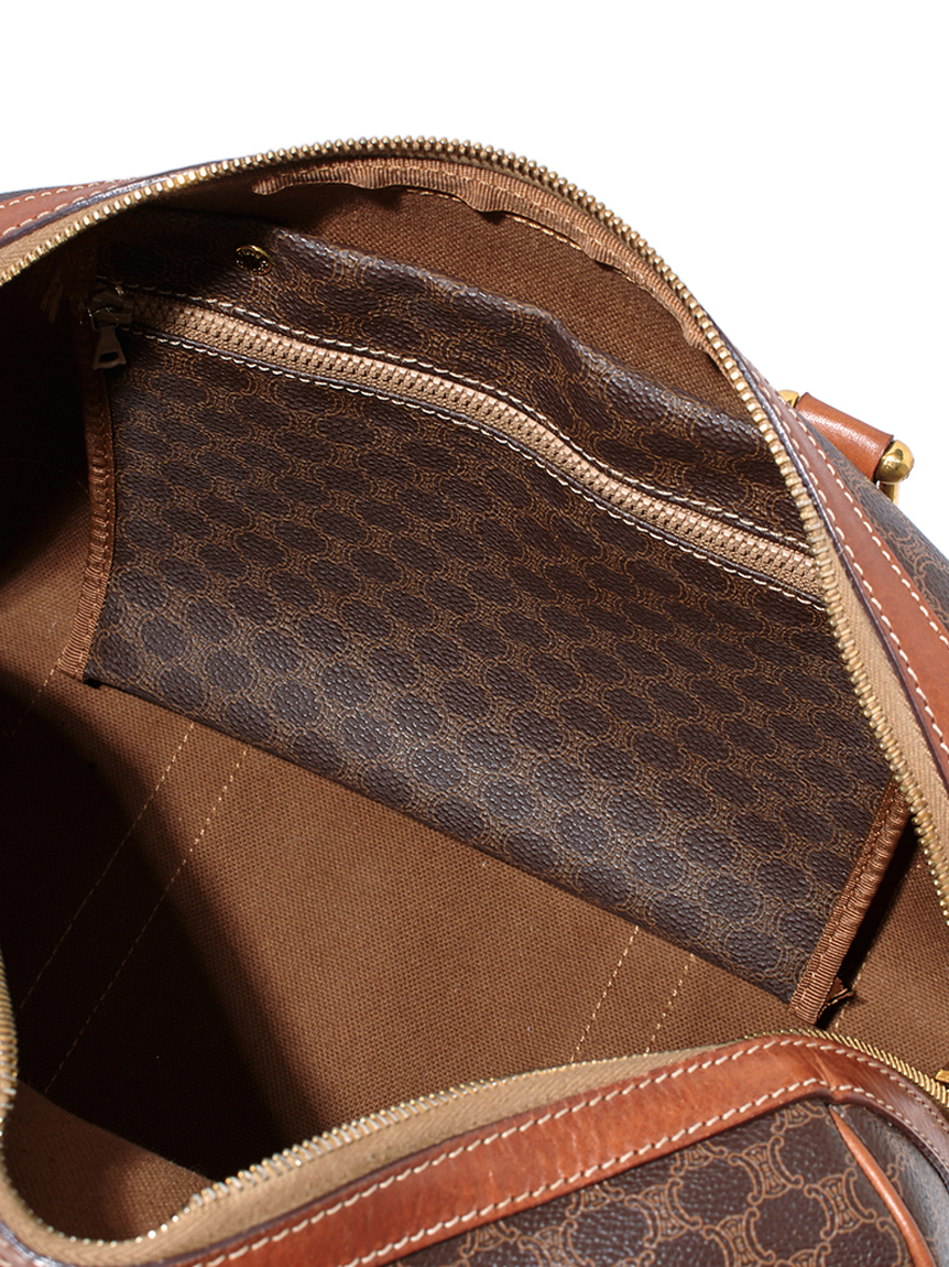 CELINE マカダムモノグラムボストン ミディアムサイズ(ヴィンテージ