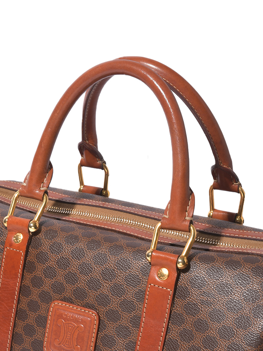 CELINE マカダムモノグラムボストン ミディアムサイズ(ヴィンテージ