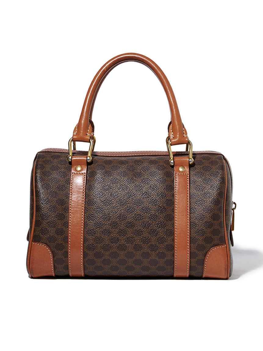 CELINE マカダムモノグラムボストン ミディアム CELINE マカダムモノグラムボストン ミディアムサイズ(ヴィンテージ
