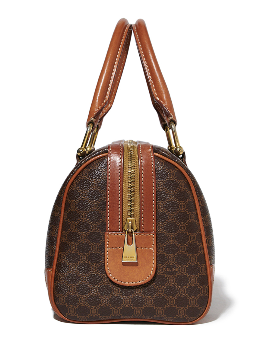 CELINE マカダムモノグラムボストン ミディアムサイズ(ヴィンテージ