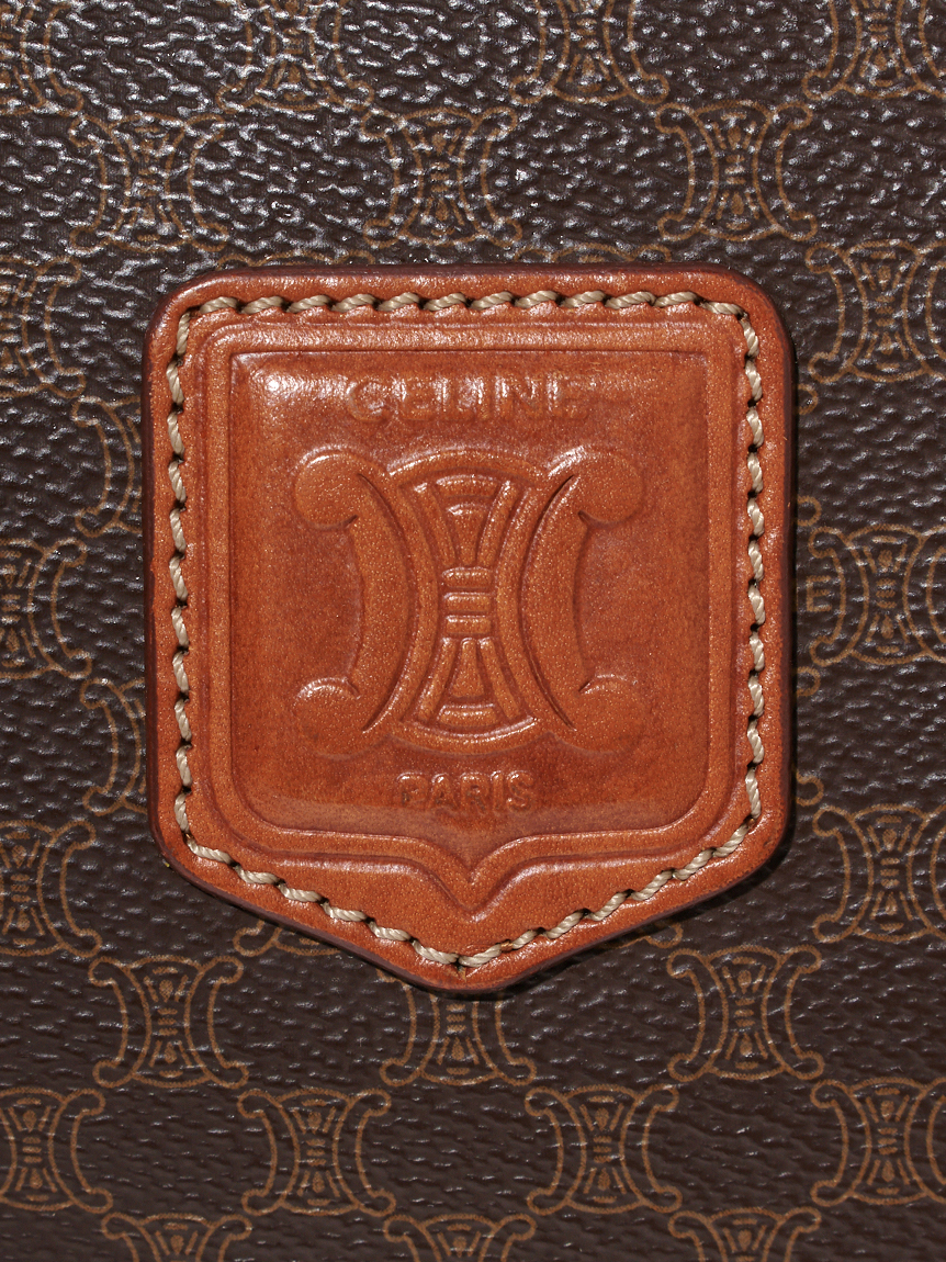 CELINE マカダムモノグラムボストン ミディアムサイズ(ヴィンテージ