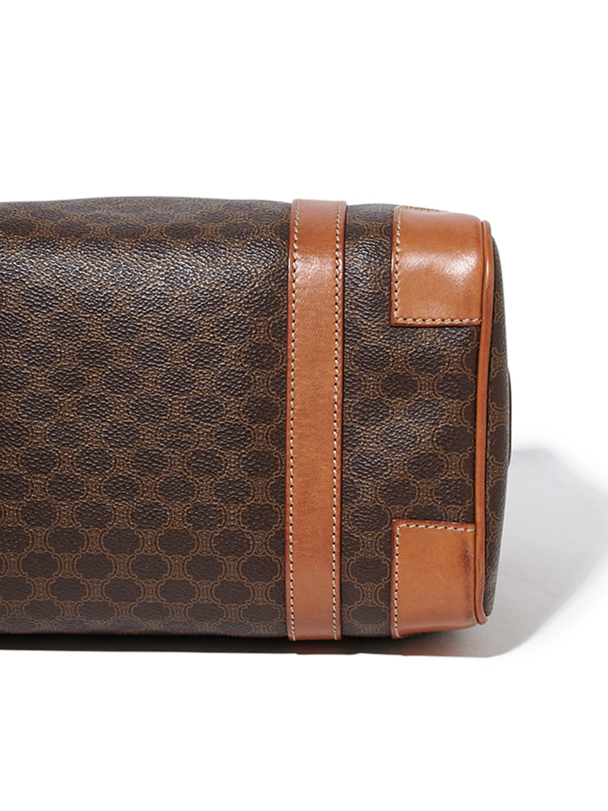 CELINE マカダムモノグラムボストン ミディアムサイズ(ヴィンテージ