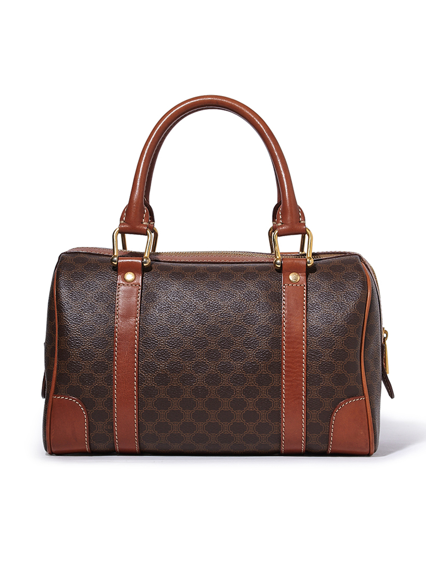 CELINE マカダムモノグラムボストン ミディアムサイズ(ヴィンテージ