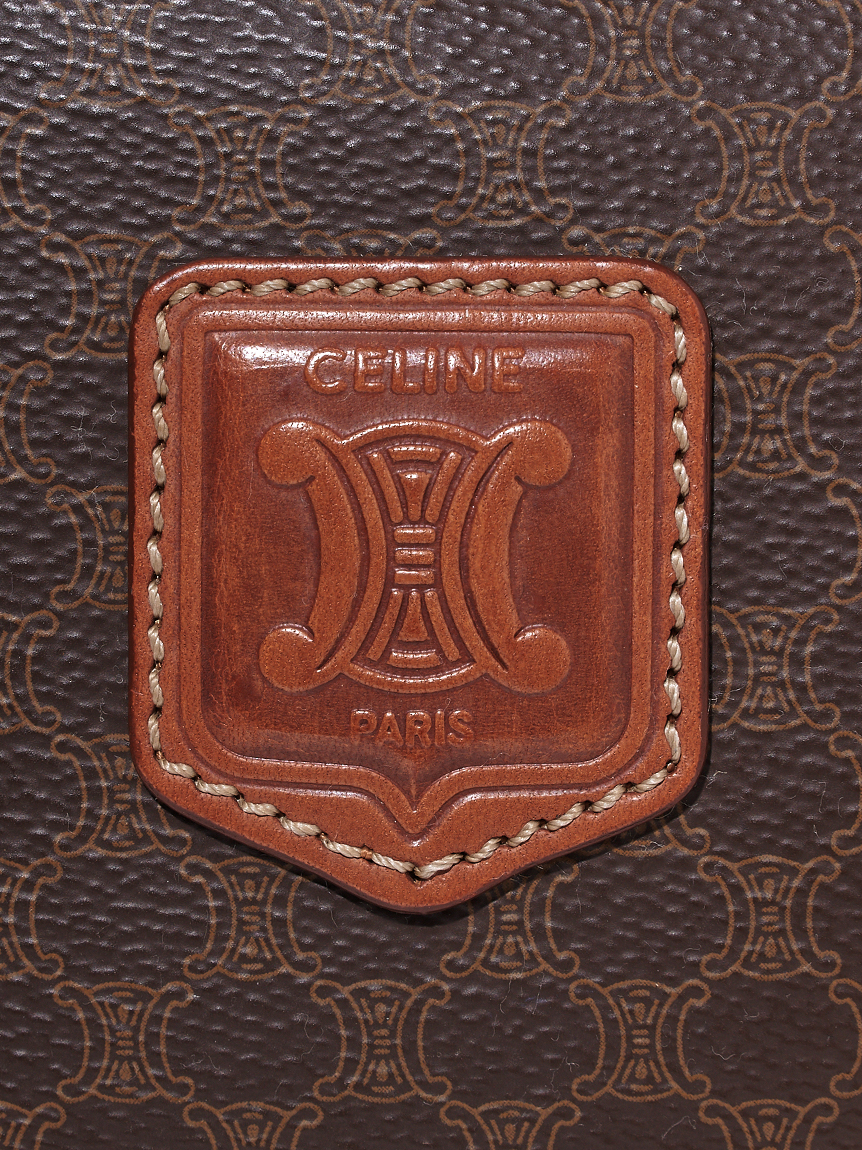 CELINE マカダムモノグラムボストン ミディアムサイズ(ヴィンテージ