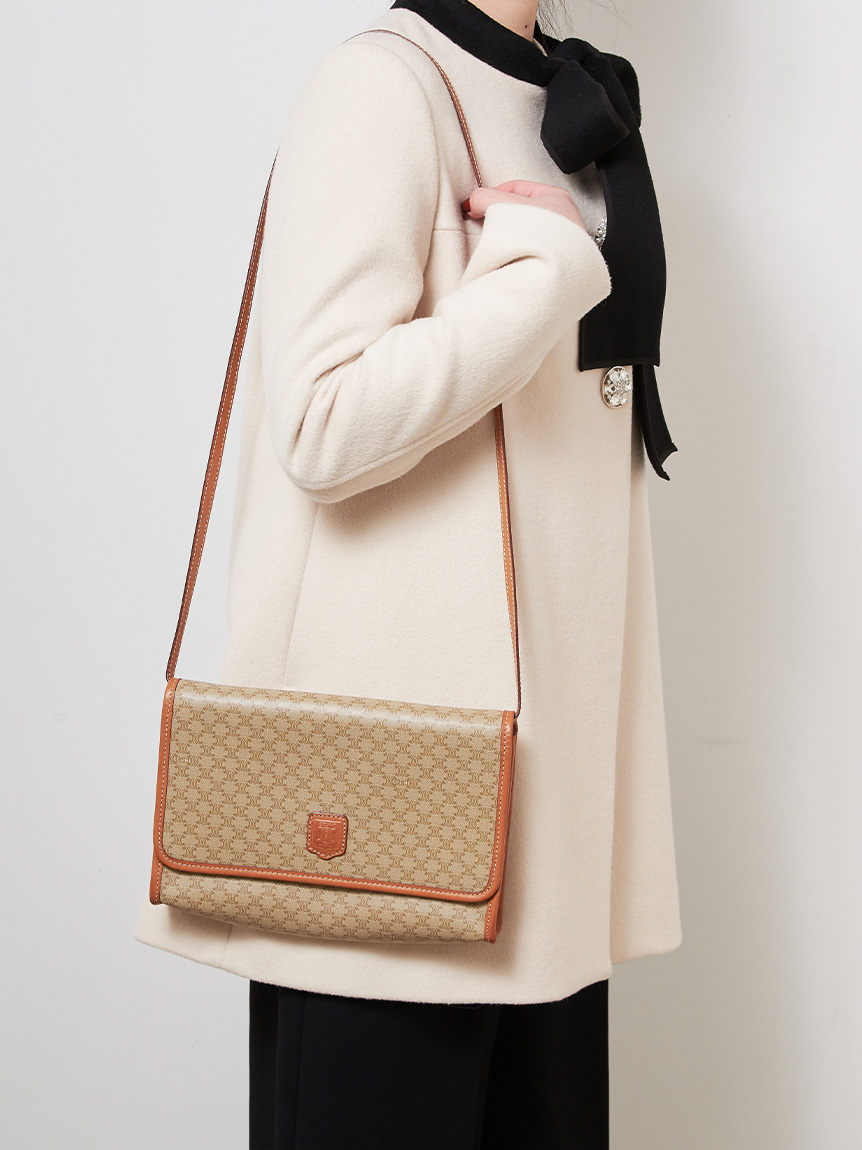 CELINE マカダムモノグラムショルダー(ヴィンテージバッグ