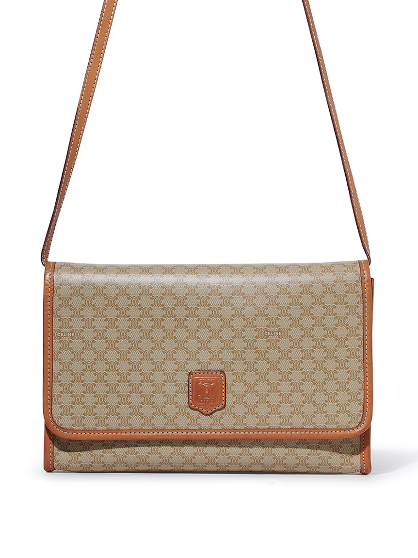 CELINE マカダムモノグラムショルダー(ヴィンテージバッグ