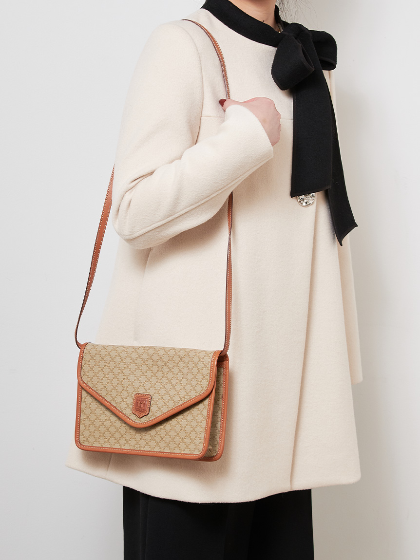 CELINE マカダムモノグラムショルダー(ヴィンテージバッグ