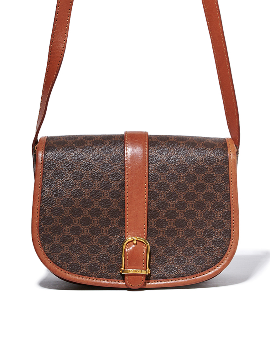 CELINE マカダムモノグラムショルダー(ヴィンテージバッグ