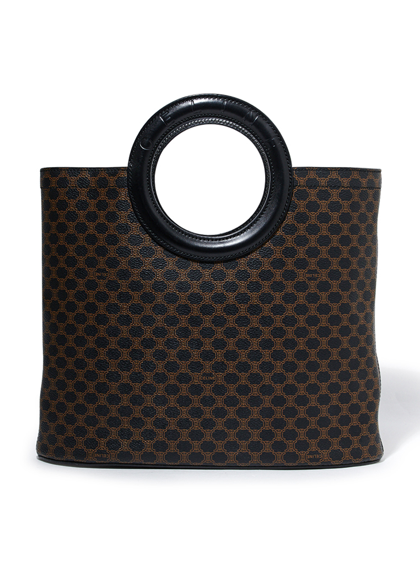 CELINE マカダムモノグラムハンドバッグ(ヴィンテージバッグ