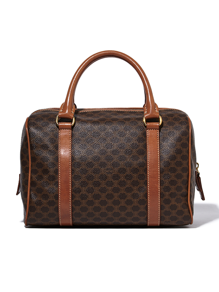 CELINE マカダムモノグラムボストン ミディアムサイズ(ヴィンテージ