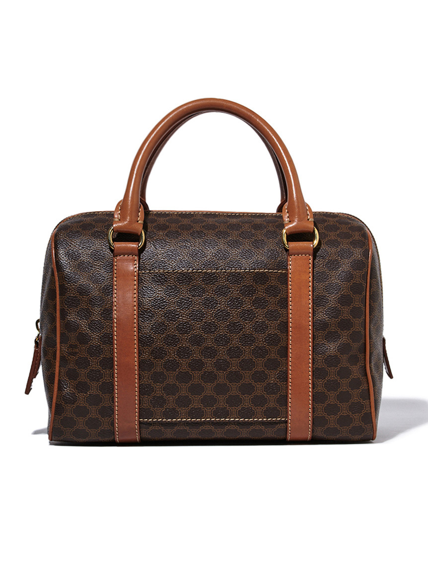 CELINE マカダムモノグラムボストン ミディアムサイズ(ヴィンテージ