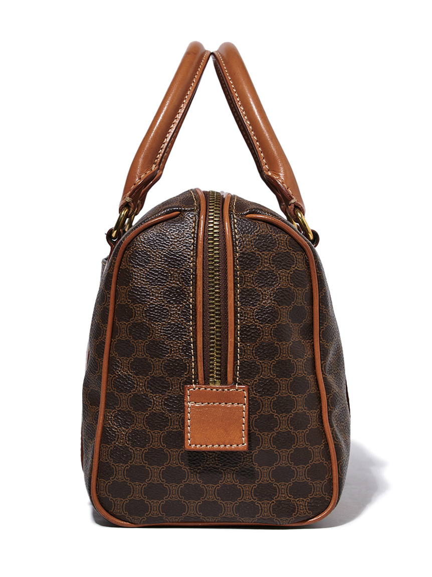 CELINE マカダムモノグラムボストン ミディアムサイズ(ヴィンテージ