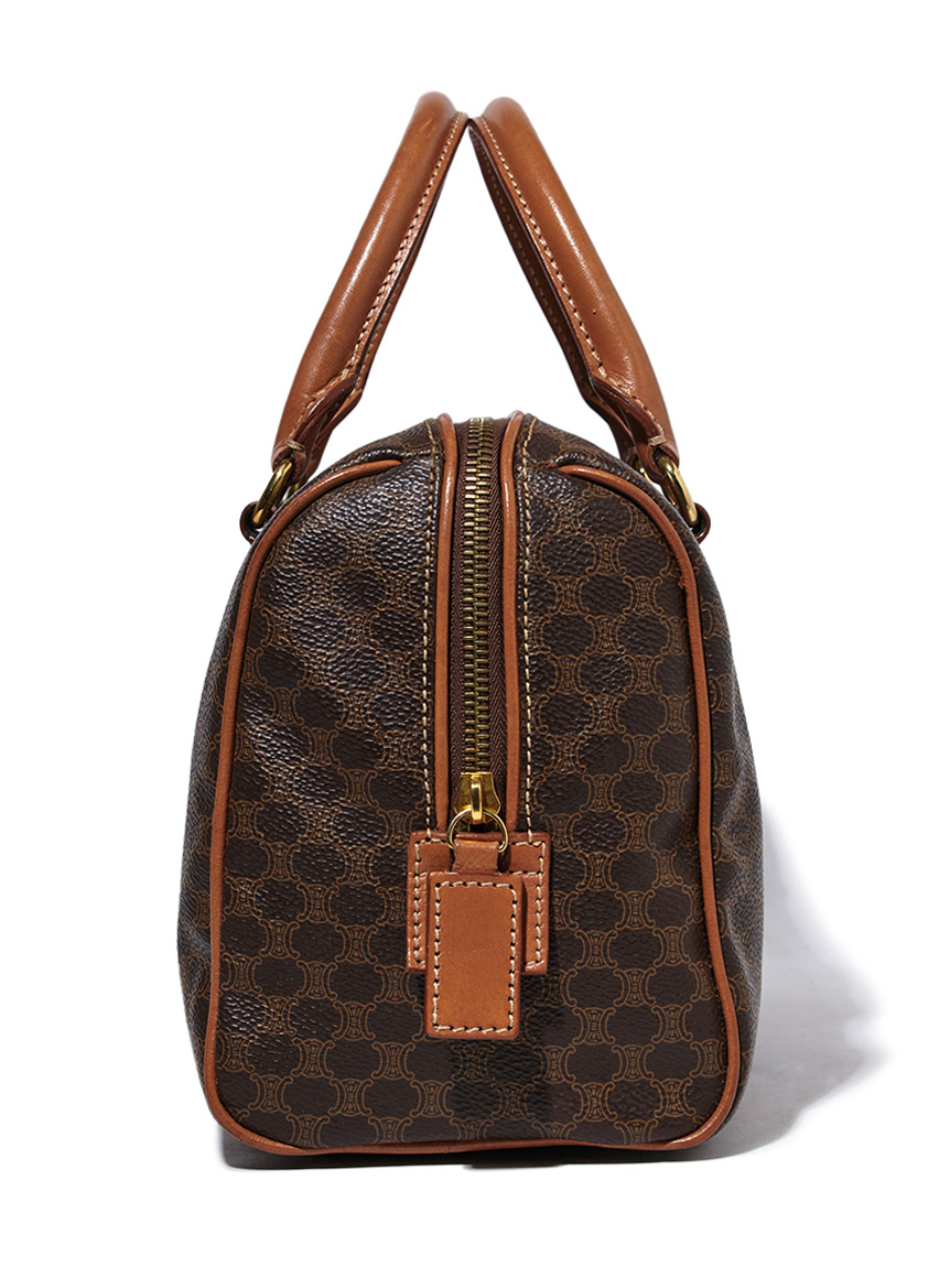 CELINE マカダムモノグラムボストン ミディアムサイズ(ヴィンテージ