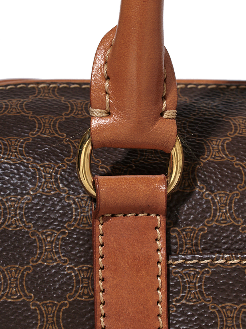 CELINE マカダムモノグラムボストン ミディアムサイズ(ヴィンテージ