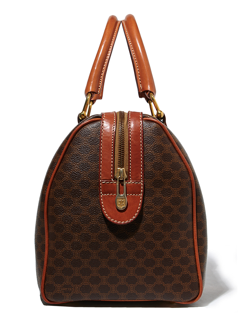 CELINE マカダムモノグラムボストン ミディアムサイズ(ヴィンテージ