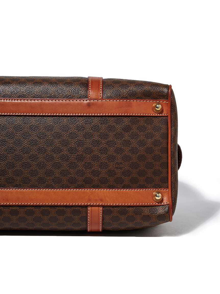 CELINE マカダムモノグラムボストン ミディアムサイズ(ヴィンテージ